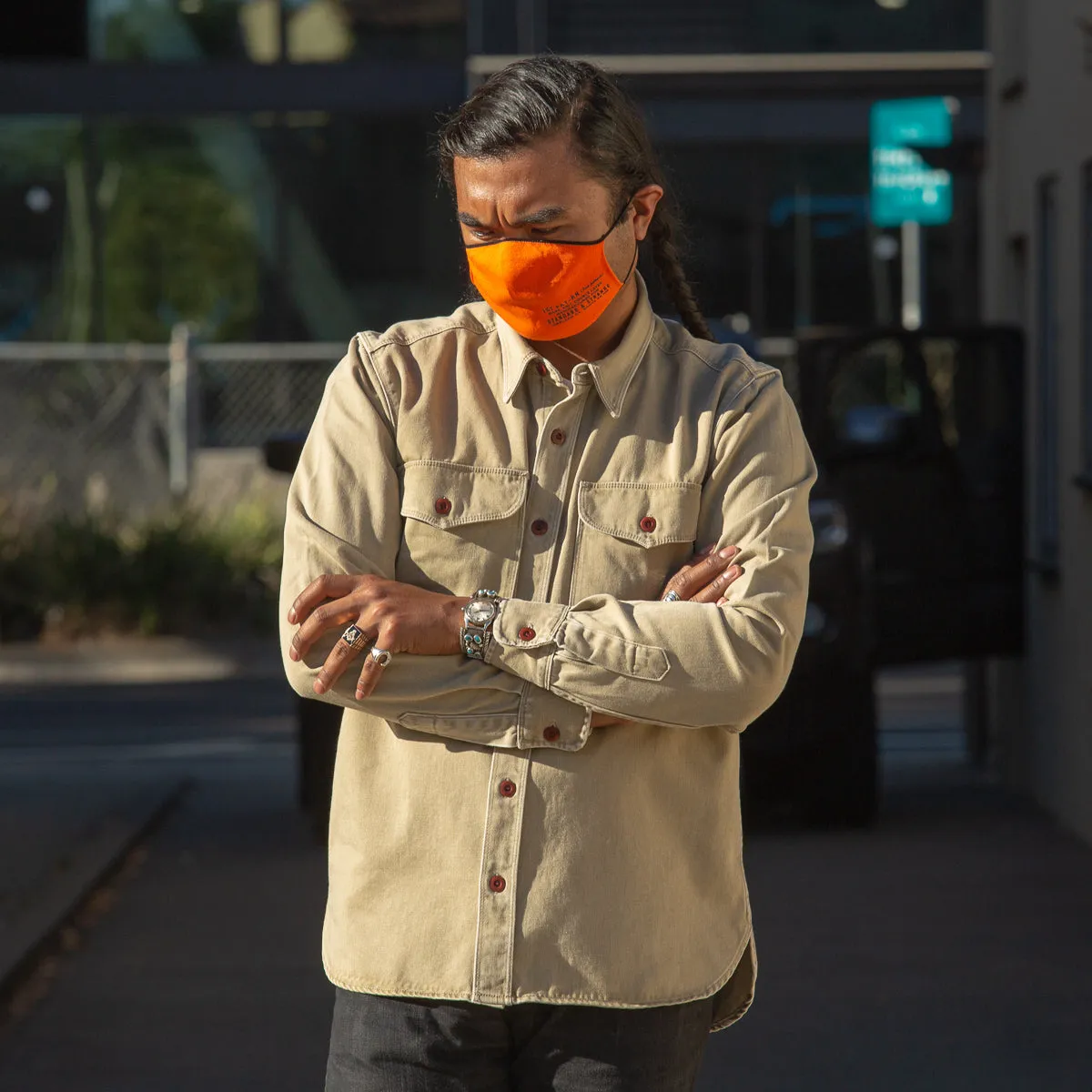 Utility Shirt - Khaki sold by Standard and Strange product image thumbnail 4