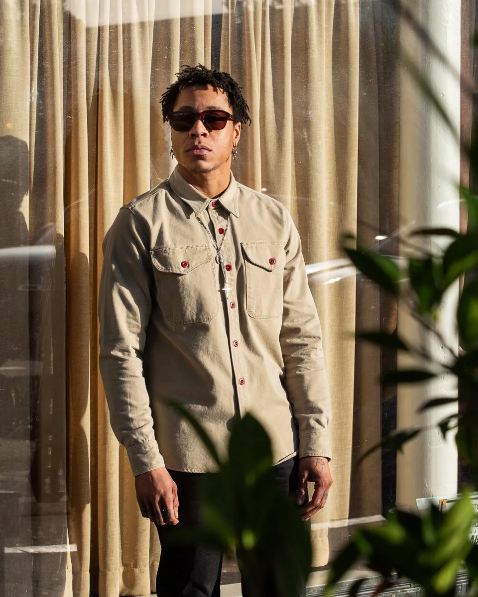Utility Shirt - Khaki sold by Standard and Strange product image thumbnail 3