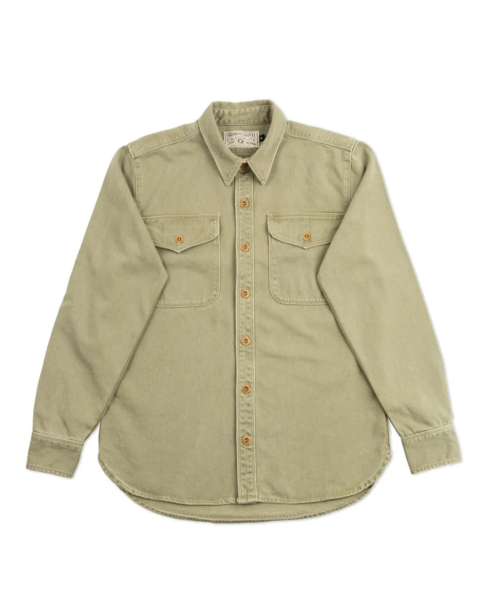 Utility Shirt - Olive sold by Standard and Strange