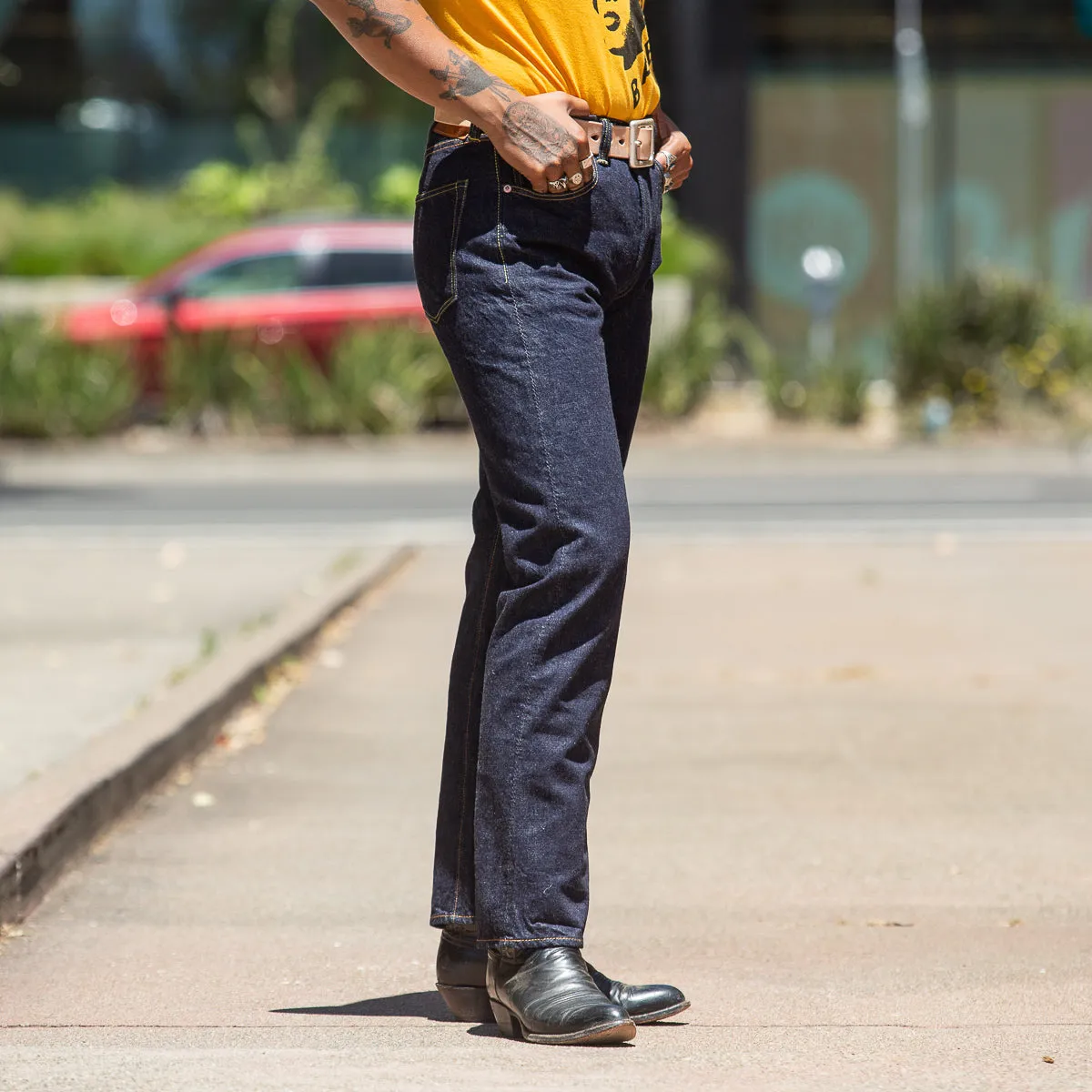 1101W - Regular Fit Tapered Leg - One Wash Denim sold by Standard and Strange product image thumbnail 4