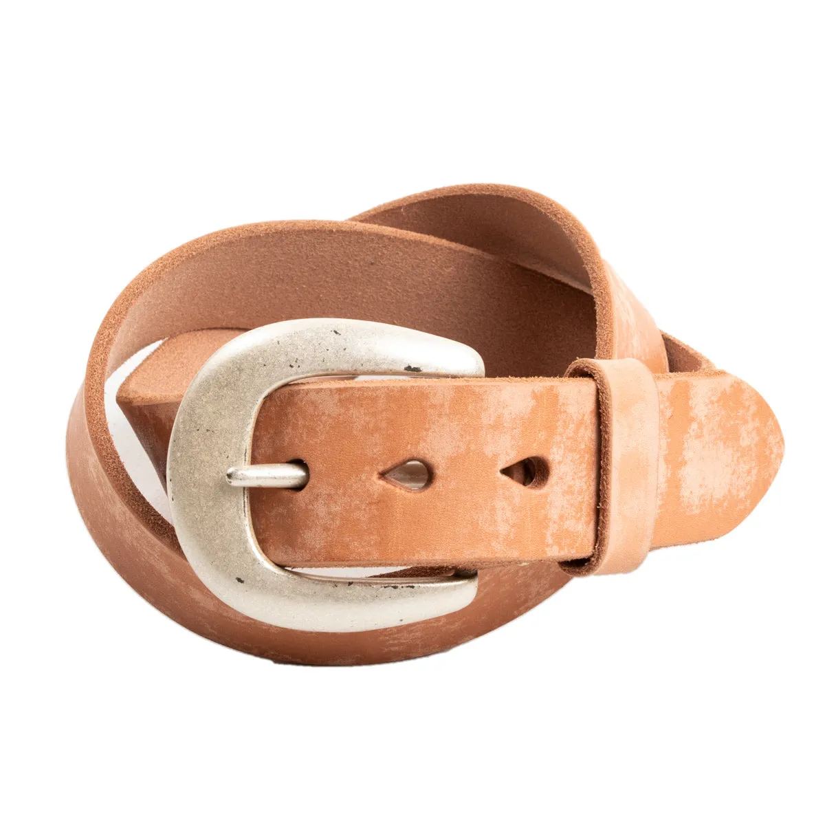 Wild Leather Belt - Natural sold by Standard and Strange