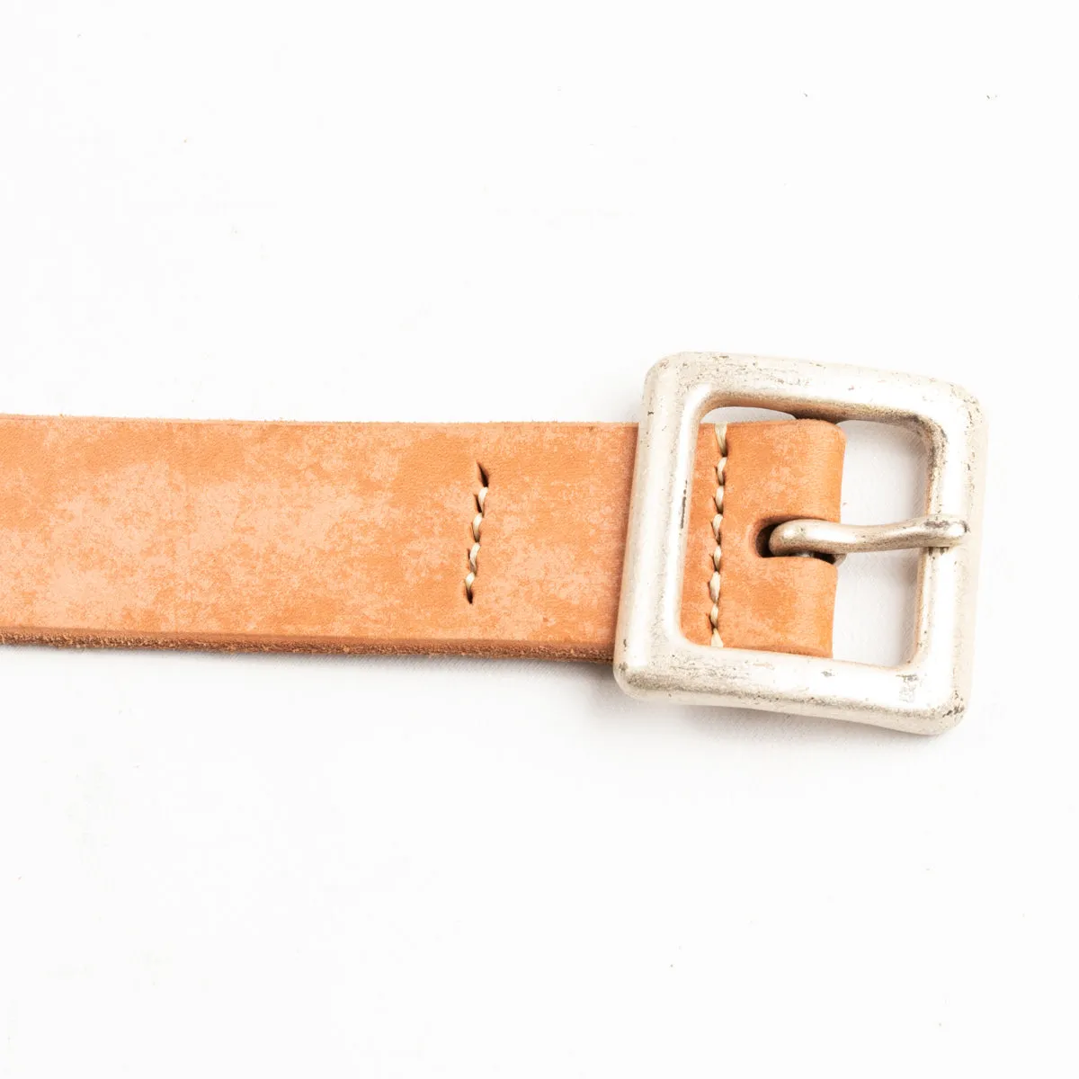 Wild Leather Garrison Belt - Natural sold by Standard and Strange product image thumbnail 3