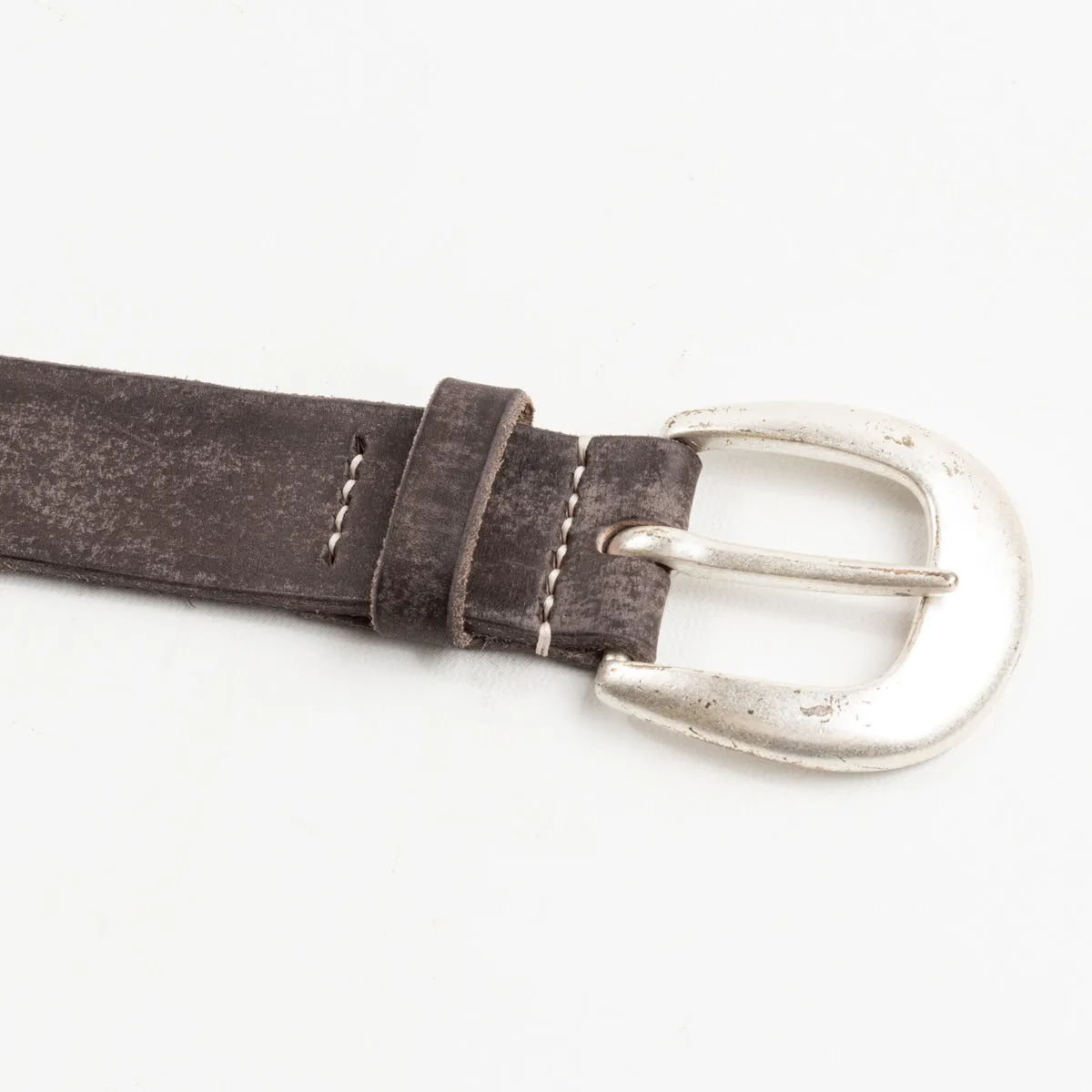 Wild Leather Belt - Black sold by Standard and Strange product image thumbnail 3