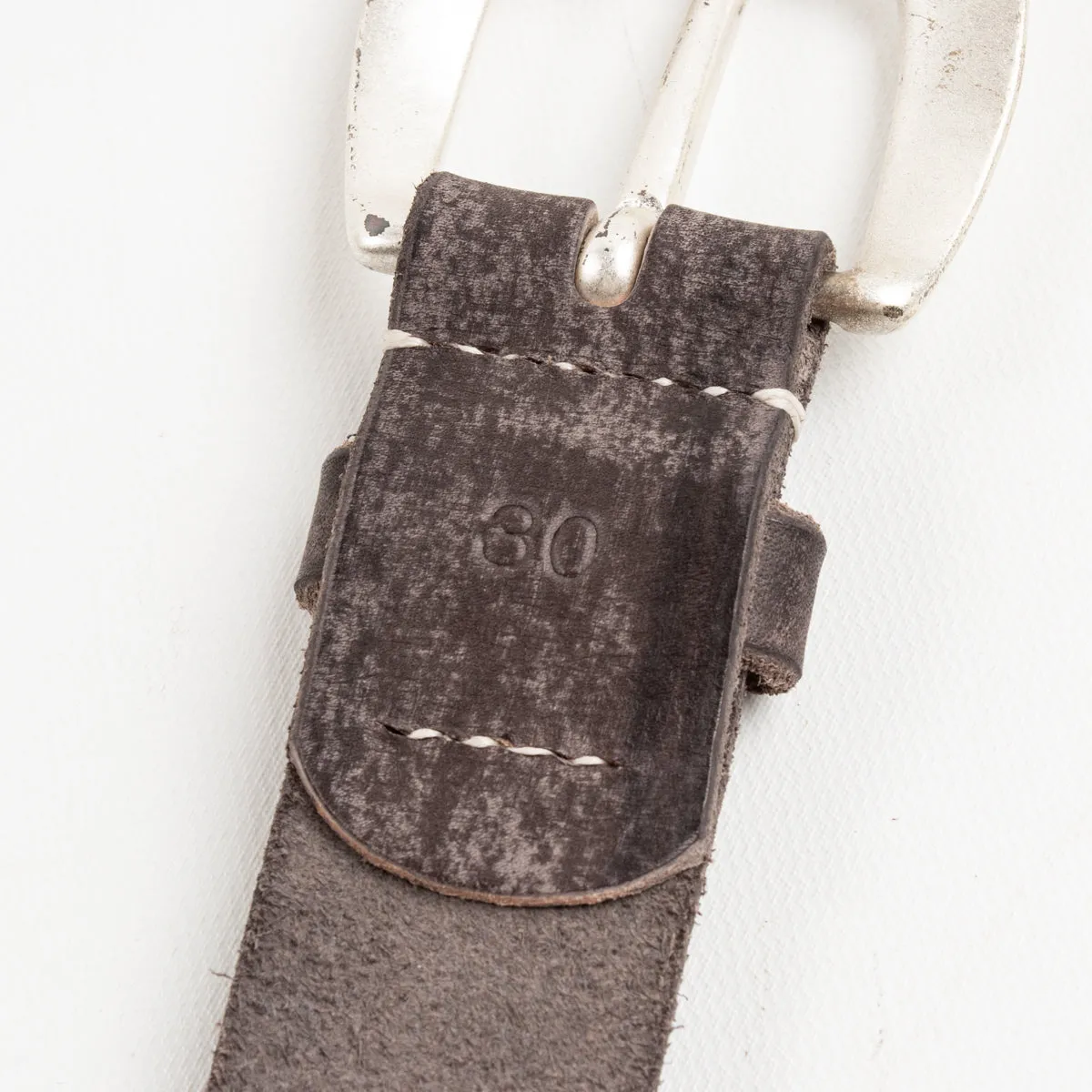 Wild Leather Belt - Black sold by Standard and Strange product image thumbnail 5