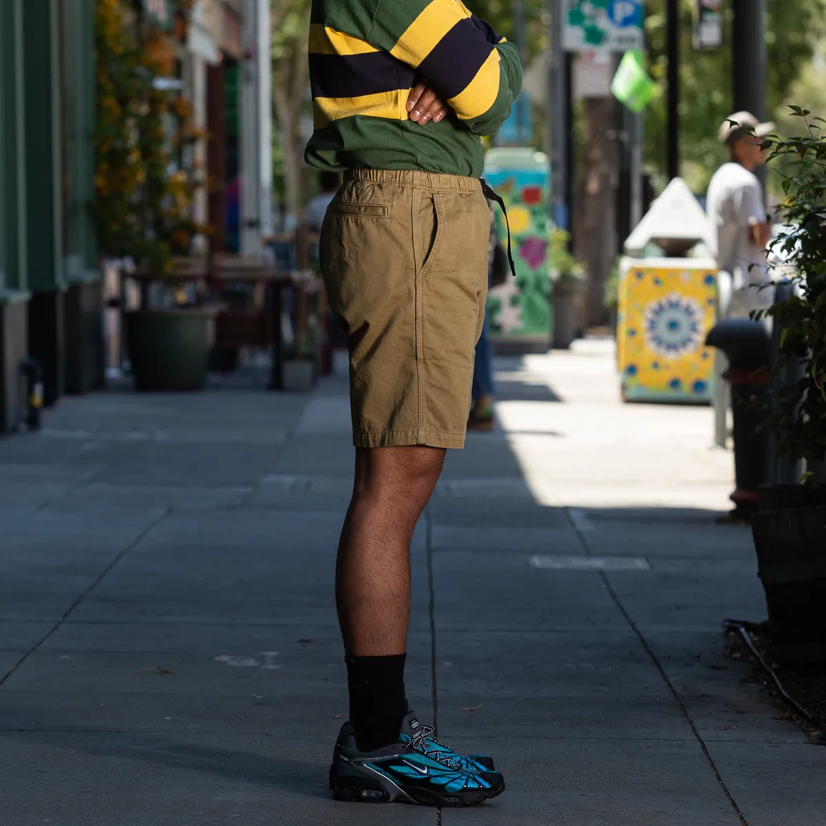 Climbers' Shorts (Over-Dyed) - Khaki sold by Standard and Strange product image thumbnail 4