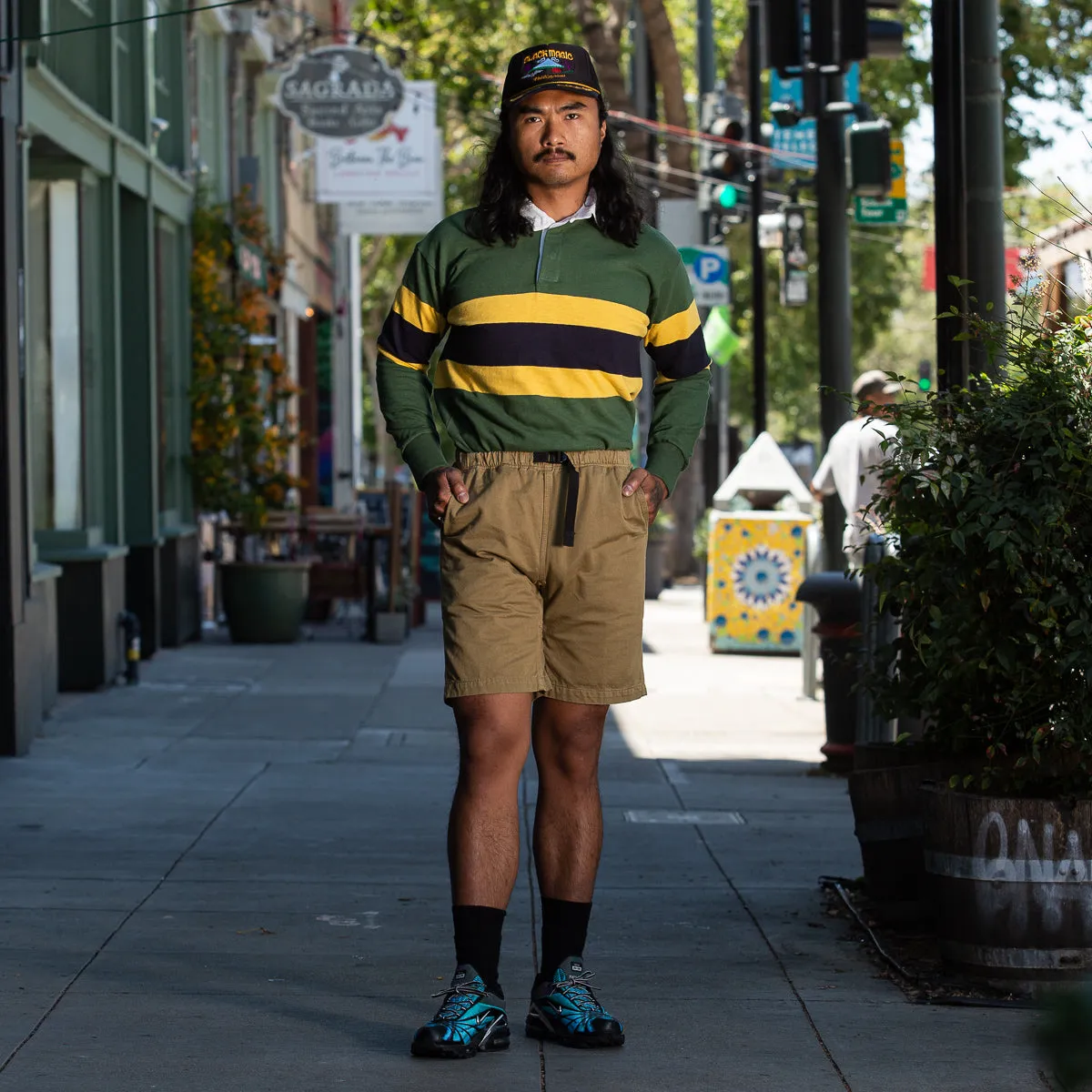 Climbers' Shorts (Over-Dyed) - Khaki sold by Standard and Strange product image thumbnail 2