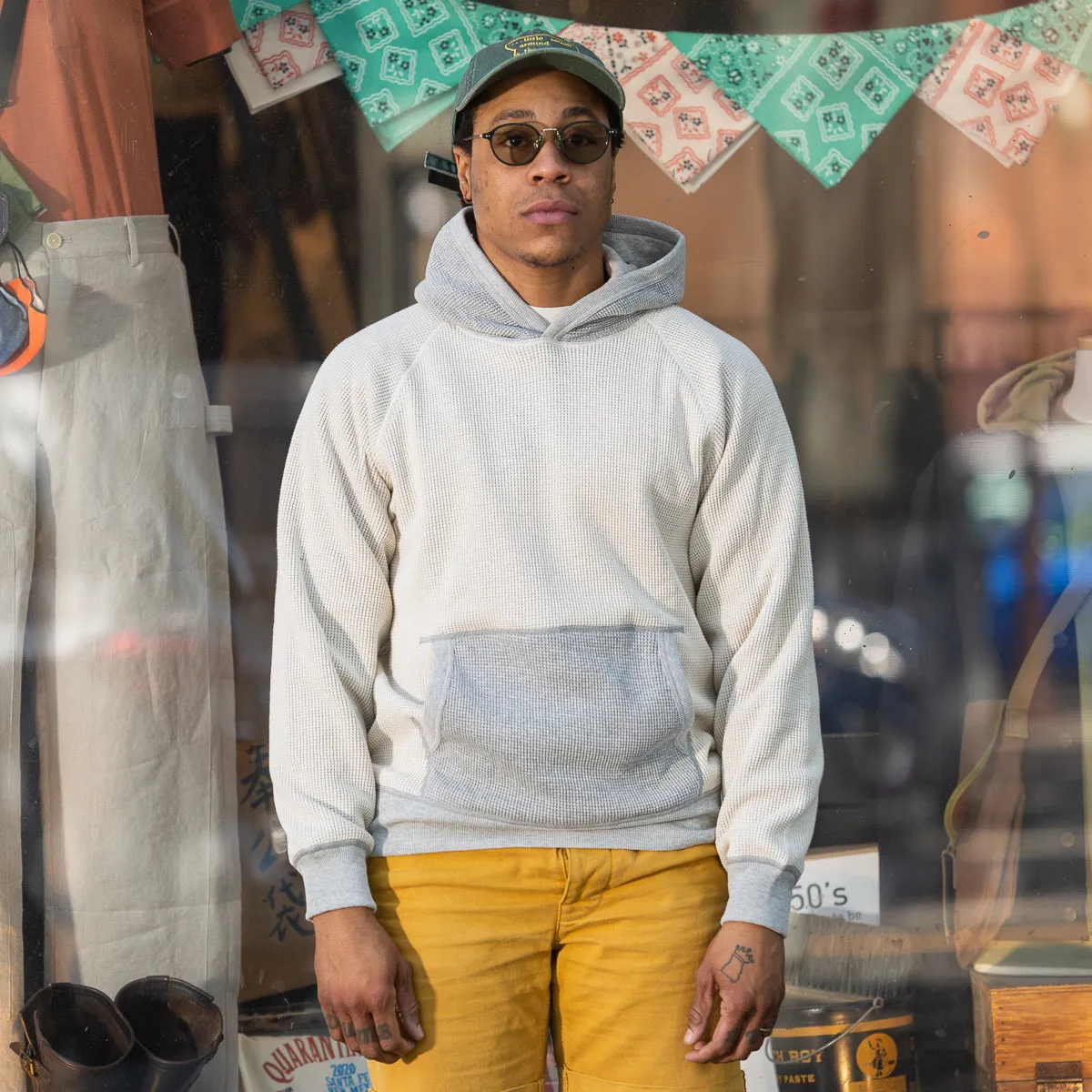 Thermal Sweatshirt (Two-Tone) - Gray sold by Standard and Strange product image thumbnail 2