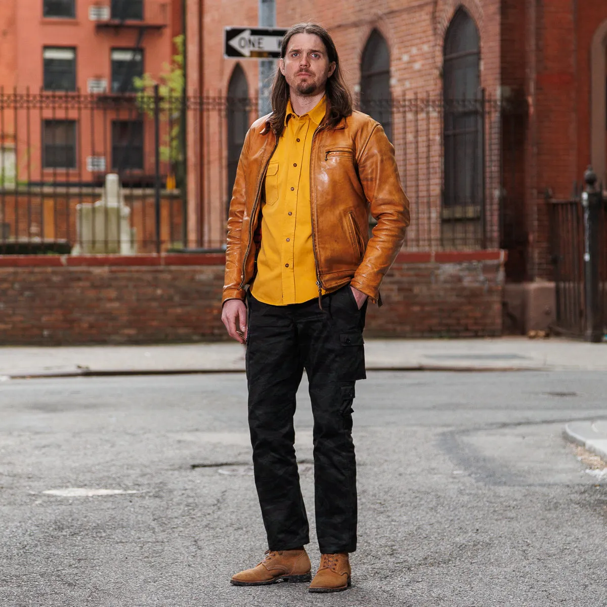 Tiger Camouflage Trousers - Black Over-dye sold by Standard and Strange product image thumbnail 3