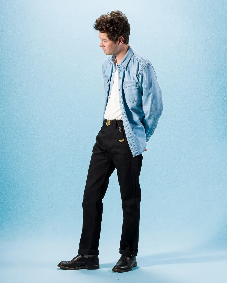 Wilkes Western - 17oz Black Slub sold by Standard and Strange product image thumbnail 4