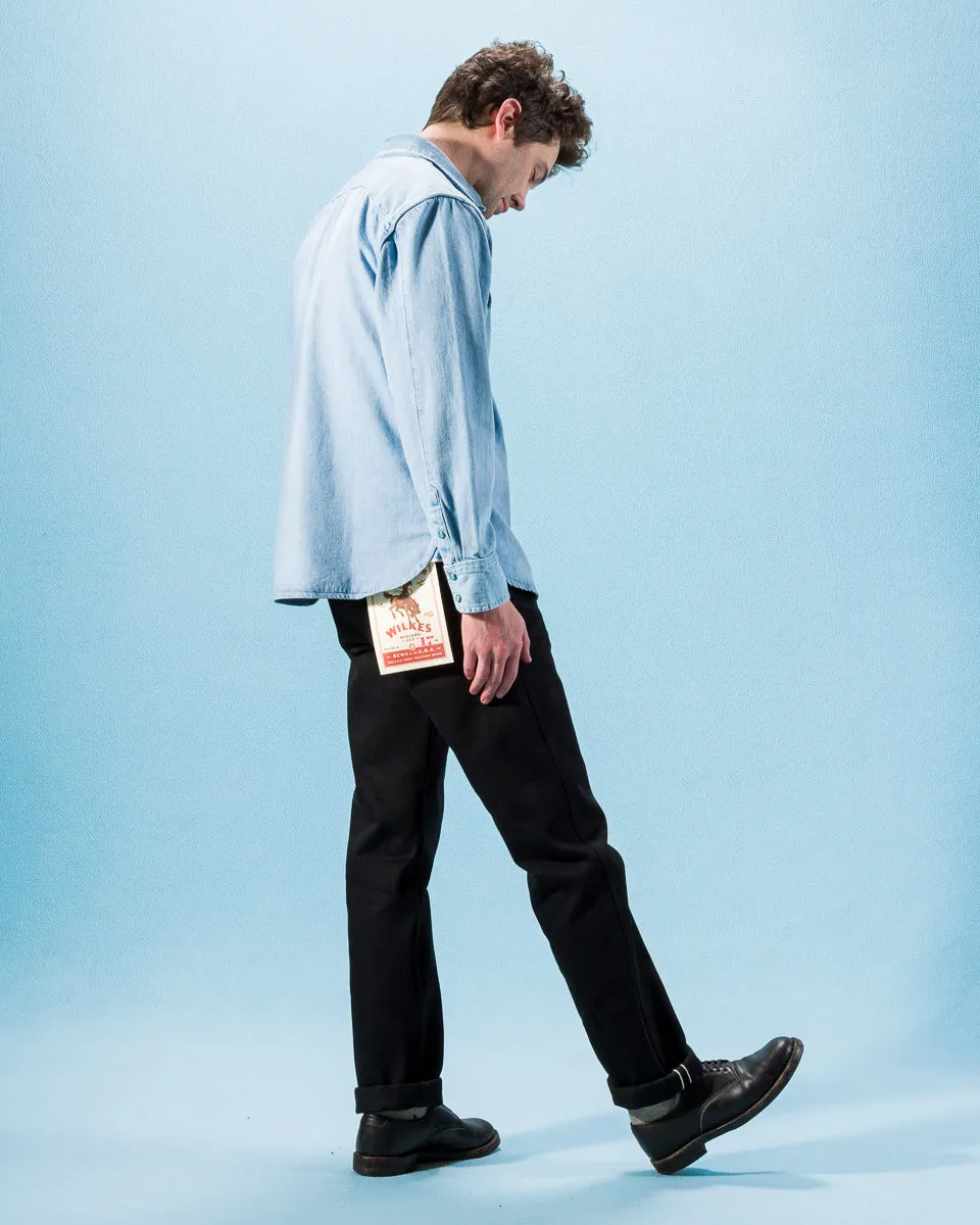 Wilkes Western - 17oz Black Slub sold by Standard and Strange product image thumbnail 5