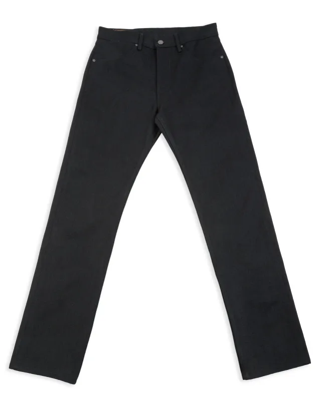 Wilkes Western - 17oz Black Slub sold by Standard and Strange