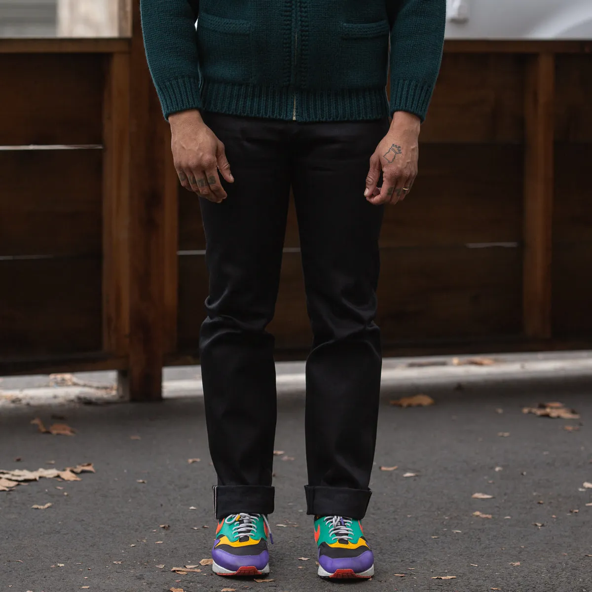 Joe McCoy Lot 966BK Black Denim Jeans sold by Standard and Strange product image thumbnail 3