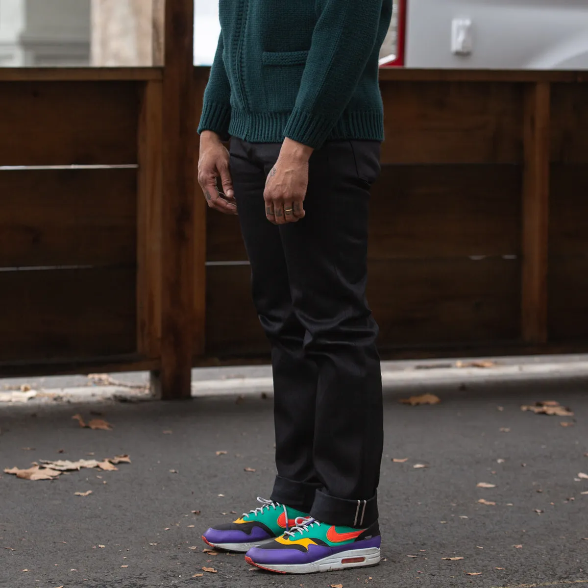 Joe McCoy Lot 966BK Black Denim Jeans sold by Standard and Strange product image thumbnail 4