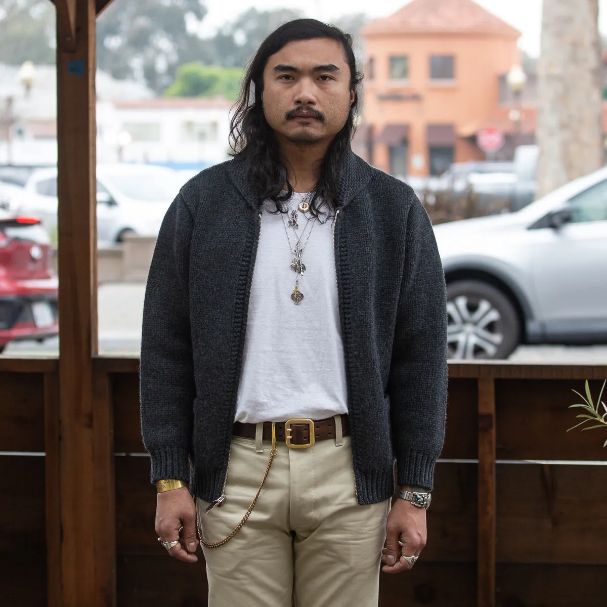 Heavy Wool Cashmere Sweater - Chale sold by Standard and Strange product image thumbnail 3