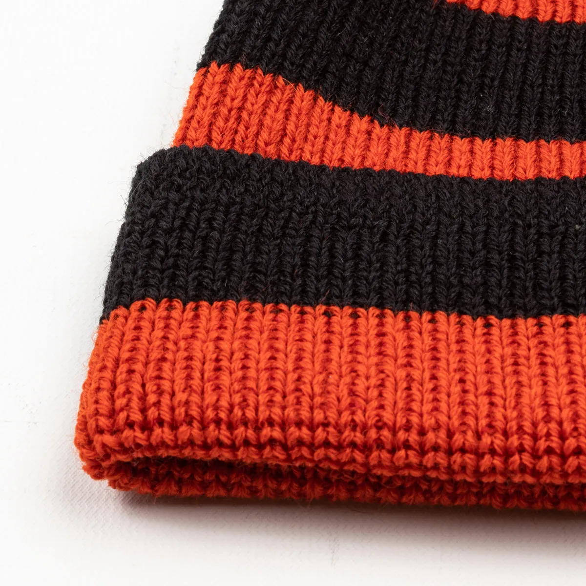 Wool Watch Cap - Black/Orange sold by Standard and Strange product image thumbnail 3