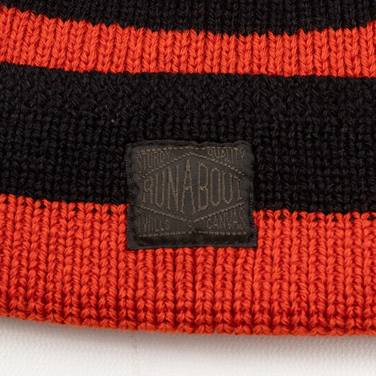 Wool Watch Cap - Black/Orange sold by Standard and Strange product image thumbnail 5