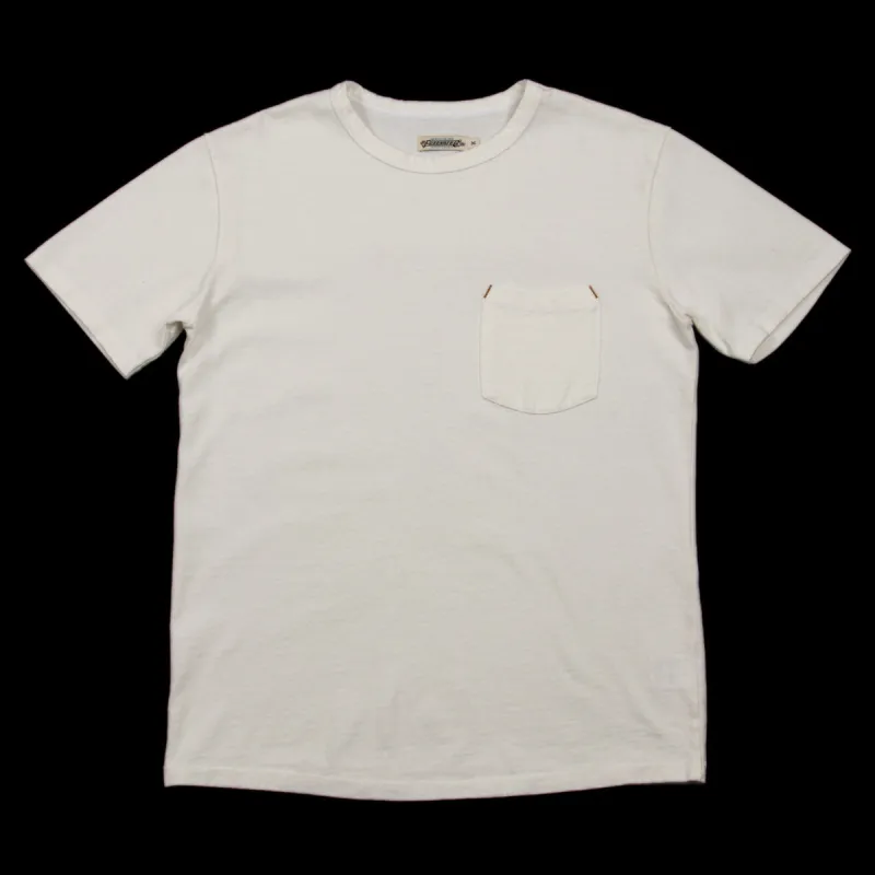 13oz Shifter Tee - White sold by Standard and Strange