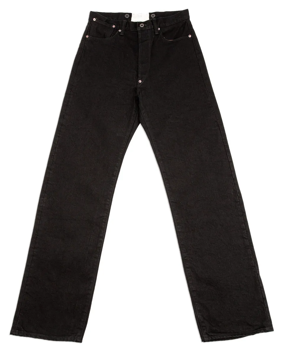 15oz Vocalion Waist Overalls - Deep Black sold by Standard and Strange