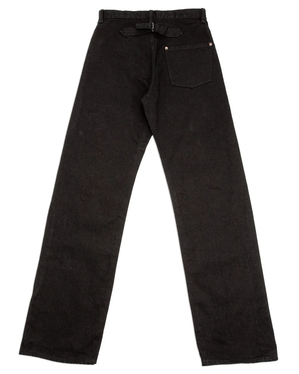 15oz Vocalion Waist Overalls - Deep Black sold by Standard and Strange product image thumbnail 2