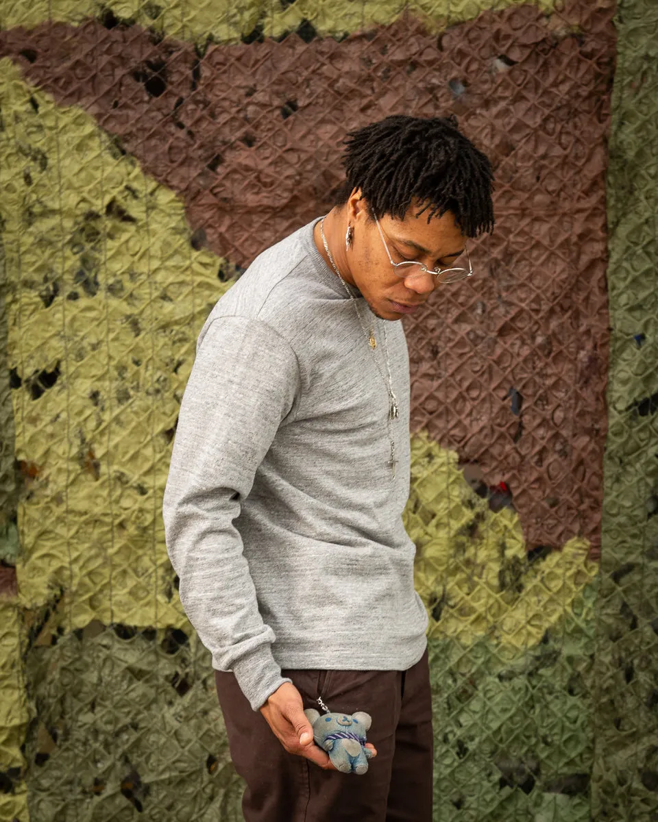 Loopwheeled Athletic Longsleeve Tee - Gray sold by Standard and Strange product image thumbnail 4