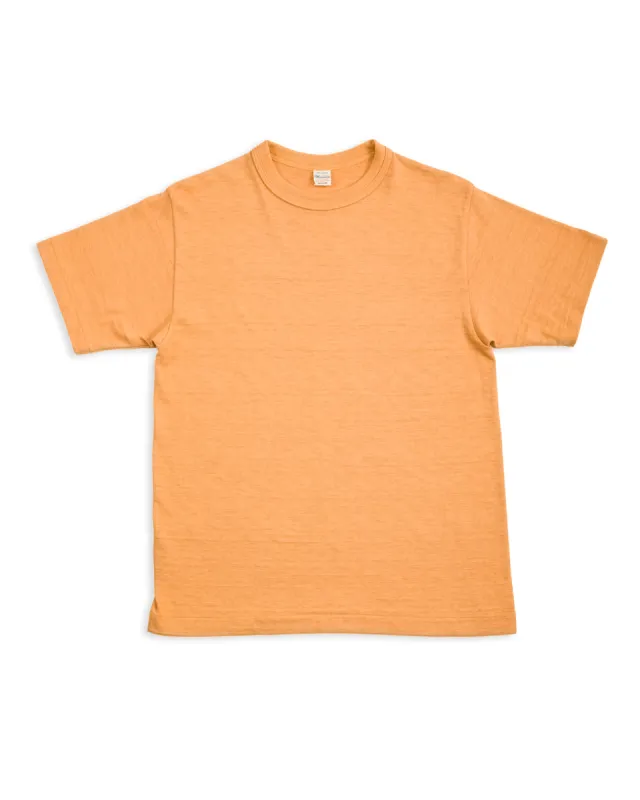 Slub Cotton Tee - Orange sold by Standard and Strange
