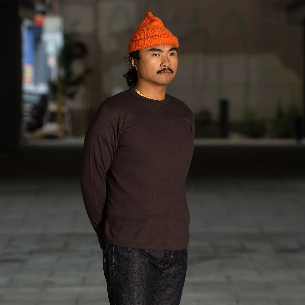 Long Sleeve Crew Neck Tee - Black sold by Standard and Strange product image thumbnail 2