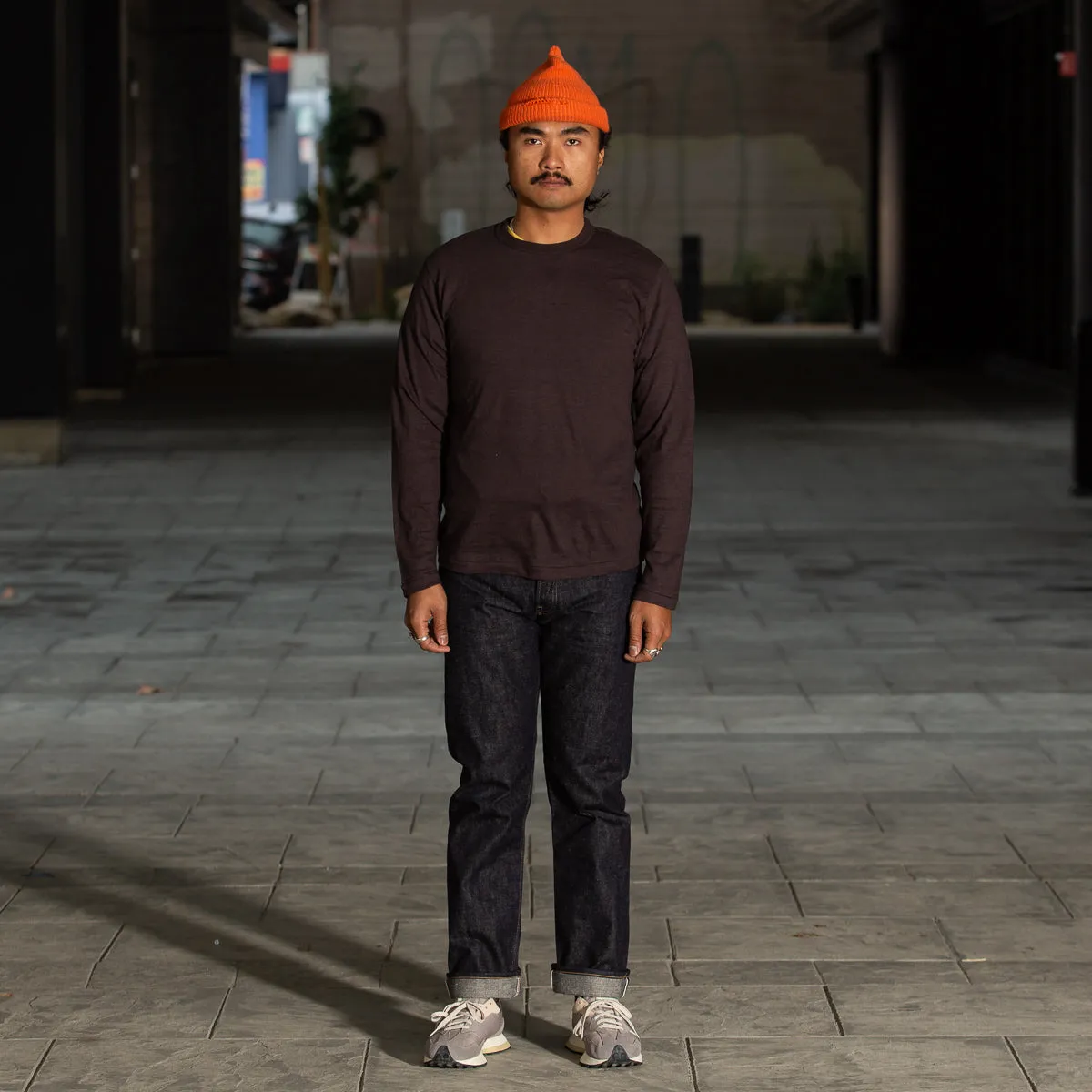 Long Sleeve Crew Neck Tee - Black sold by Standard and Strange product image thumbnail 3