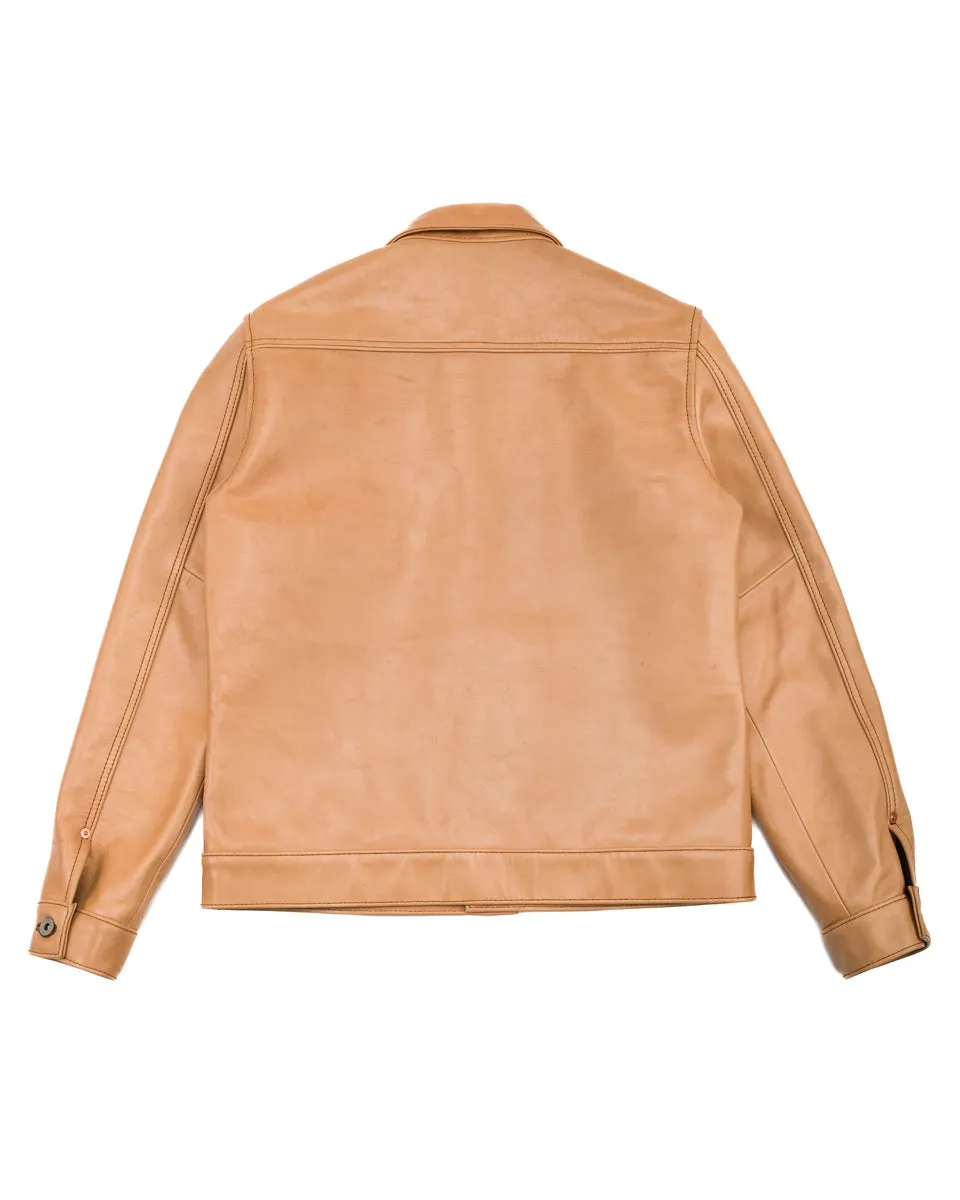 Kakishibu Persimmon Tanned Horsehide Type Jacket (KB-140-T) sold by Standard and Strange product image thumbnail 2