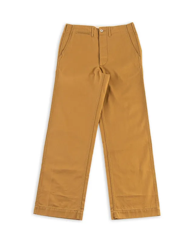 Khaki Chino Trousers Type 2 - Beige sold by Standard and Strange