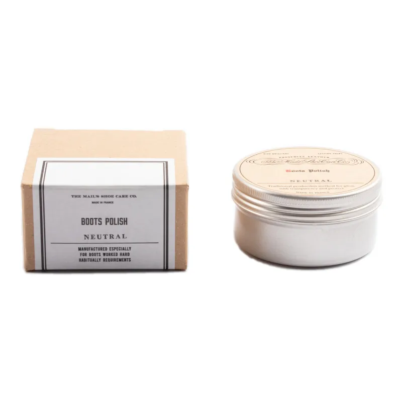 The Mail's Shoe Care Co - Boots Polish - Neutral sold by Standard and Strange