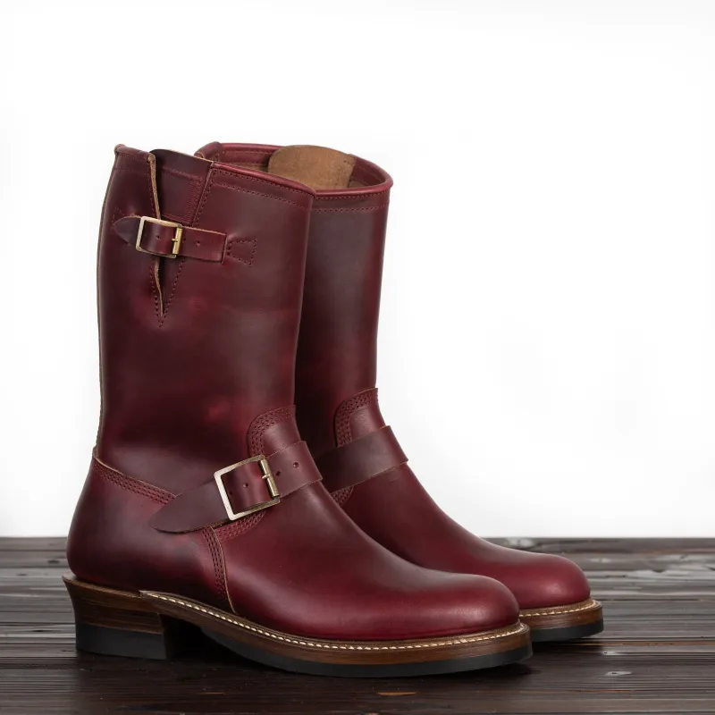 Wabash Engineer Boots - Burgundy CXL sold by Standard and Strange