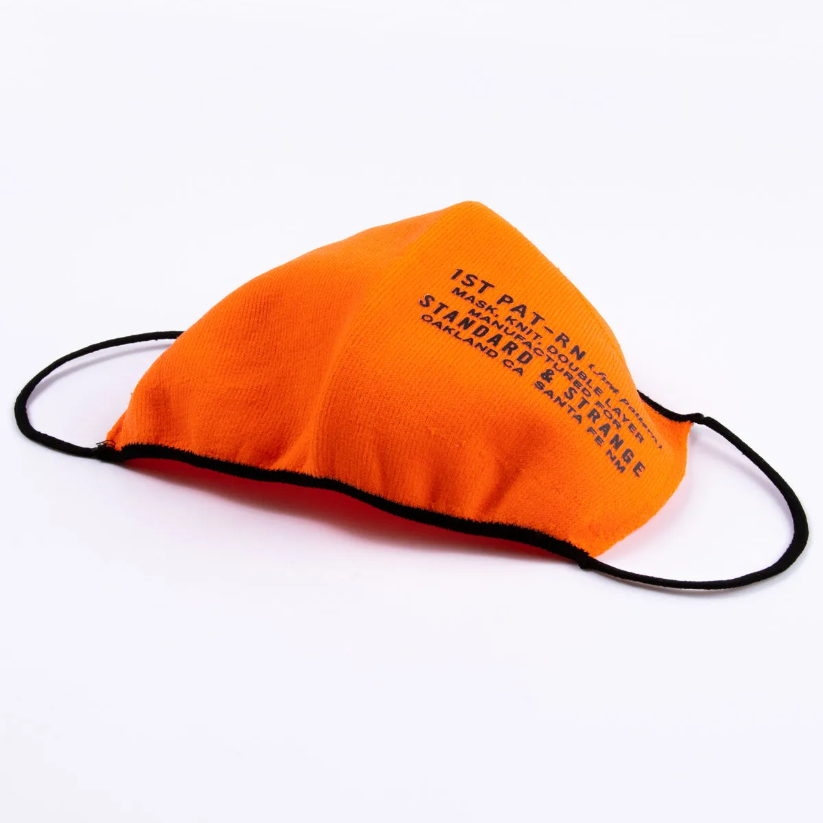 MASK, KNIT, DOUBLE LAYER - S&S ORANGE sold by Standard and Strange product image thumbnail 4