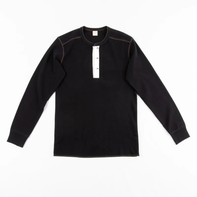 Joe McCoy Ball Park Long Sleeve Union Shirt - Black sold by Standard and Strange