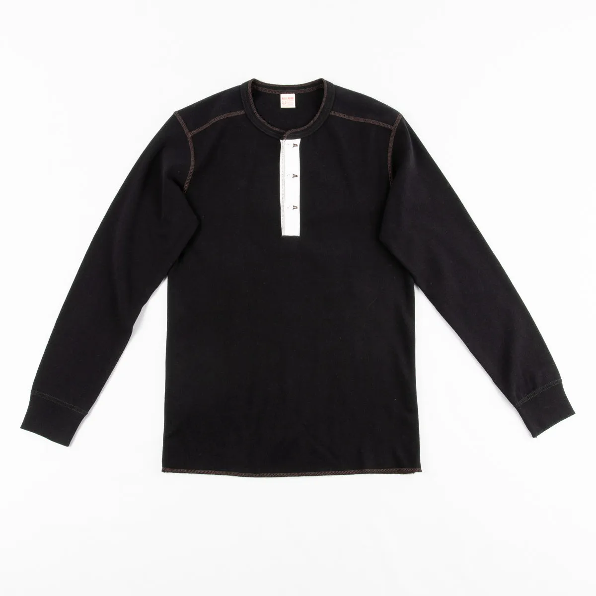 Joe McCoy Ball Park Long Sleeve Union Shirt - Black sold by Standard and Strange