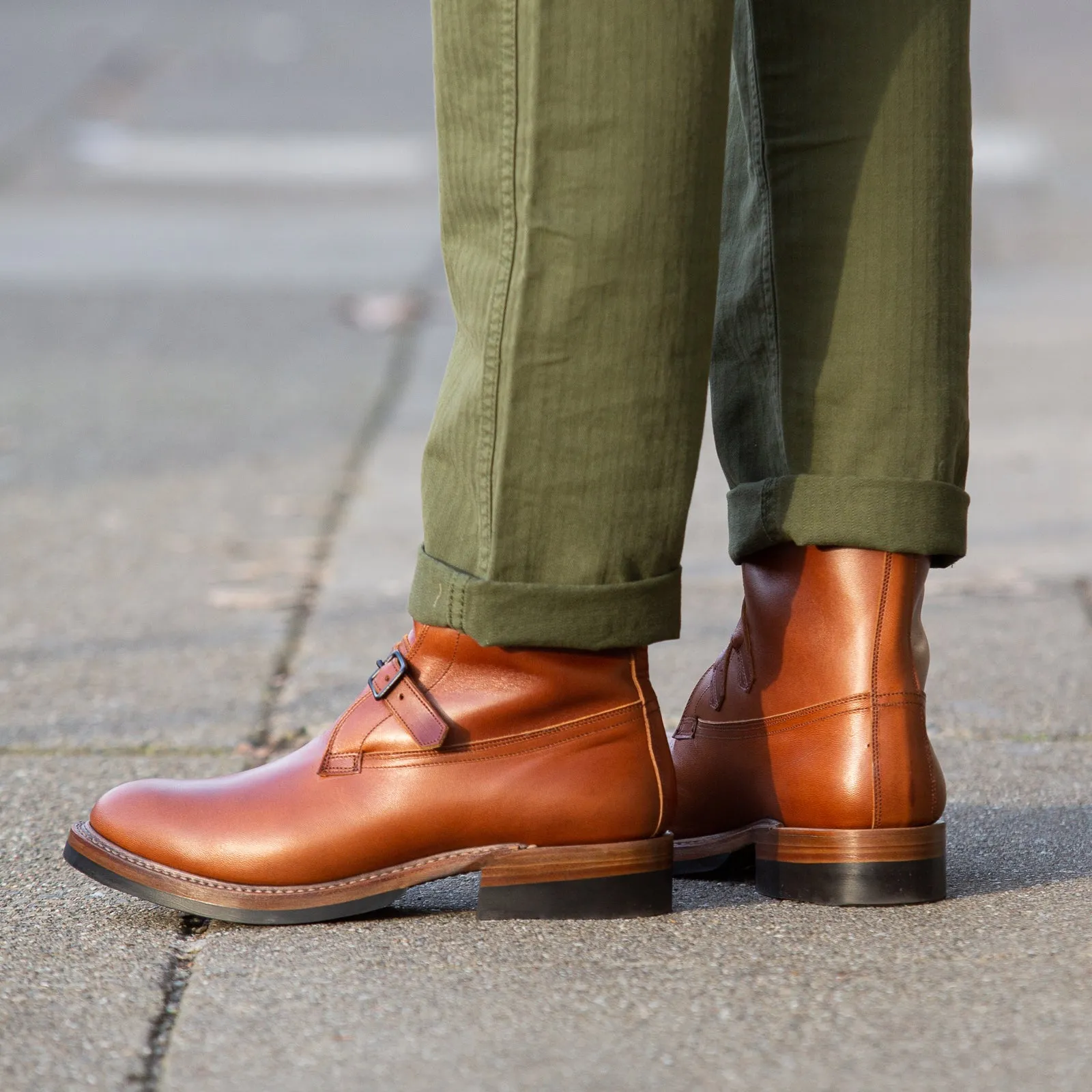 Tanker Boots - Russet Brown Horsehide sold by Standard and Strange product image thumbnail 5