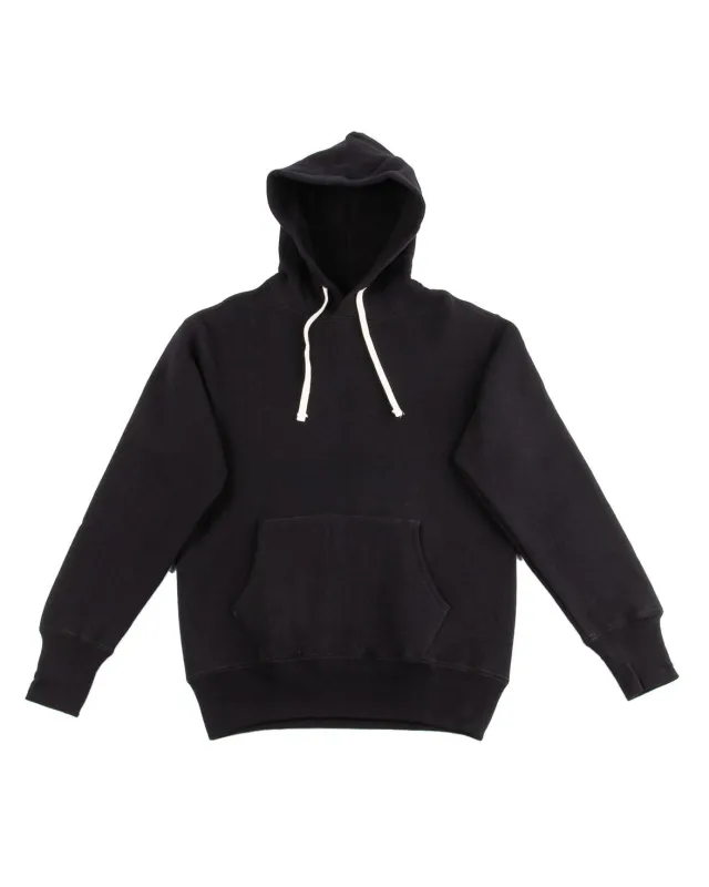 Loopwheel Pullover Hoodie - Black sold by Standard and Strange