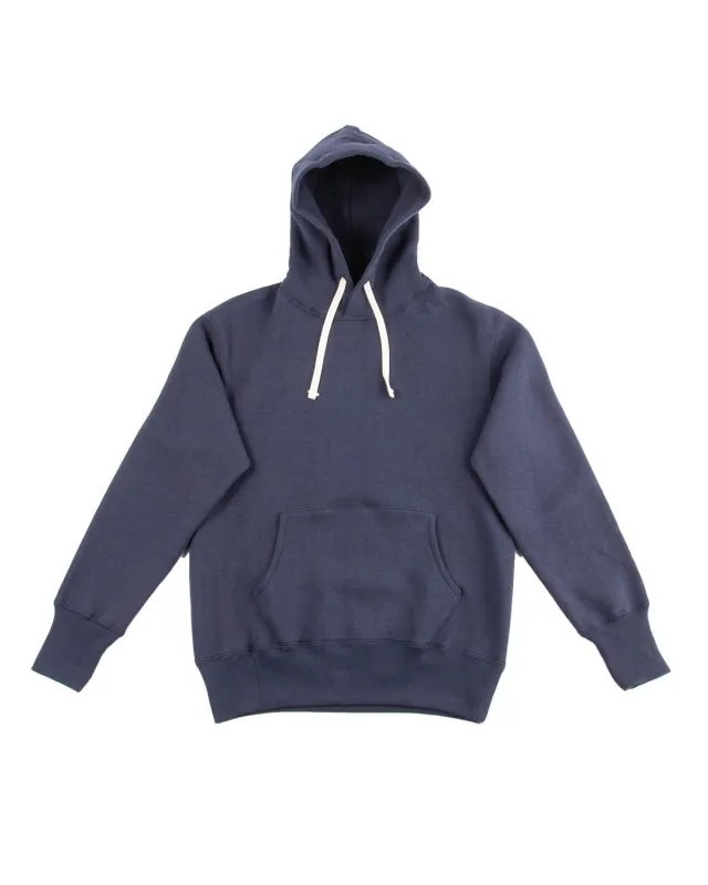 Loopwheel Pullover Hoodie - Navy sold by Standard and Strange