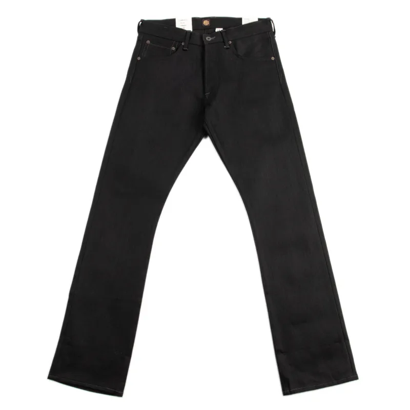 Hawk Bootcut Fit - 14oz Gunpowder Black Selvedge sold by Standard and Strange