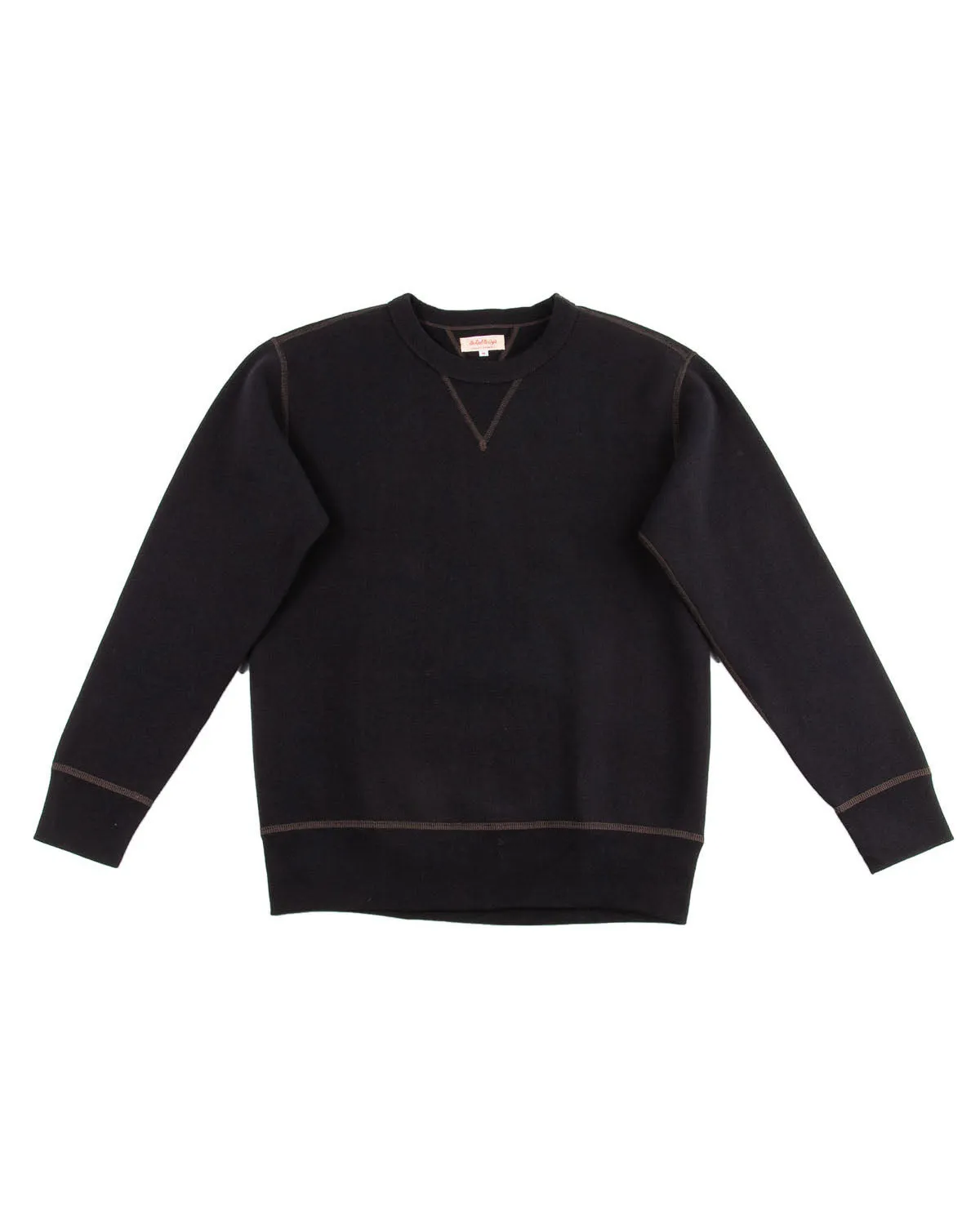 Loopwheel Crewneck Sweatshirt - Black sold by Standard and Strange