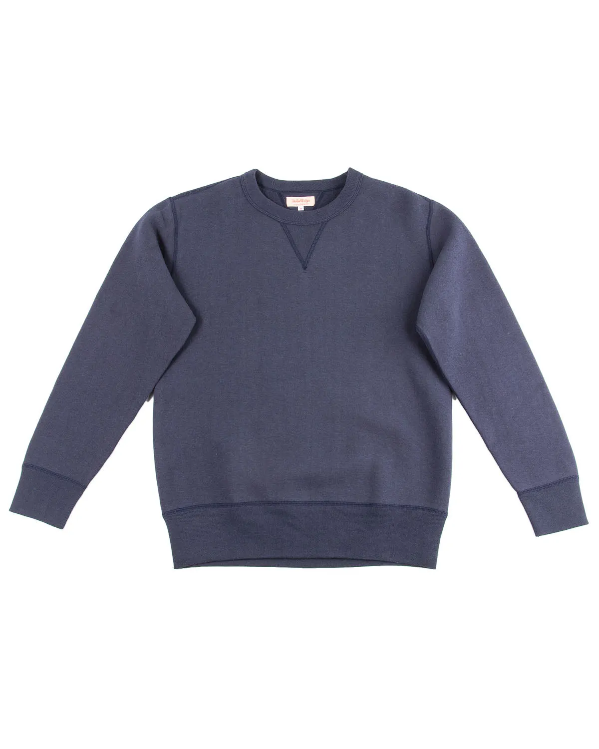 Loopwheel Crewneck Sweatshirt - Navy sold by Standard and Strange