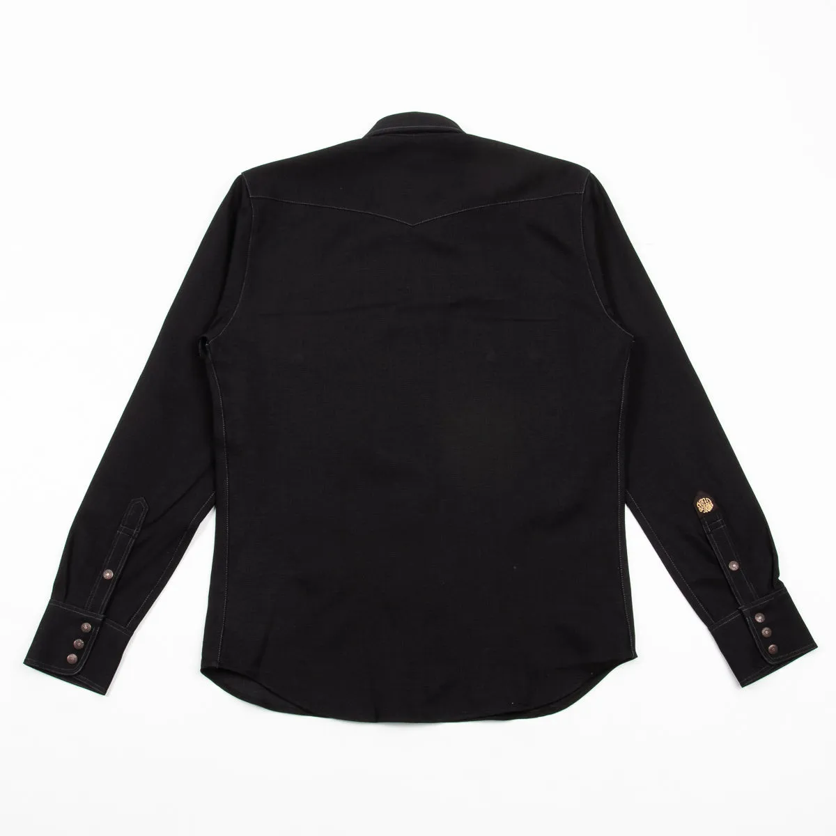 Ryman Shirt - Black Denim sold by Standard and Strange product image thumbnail 5