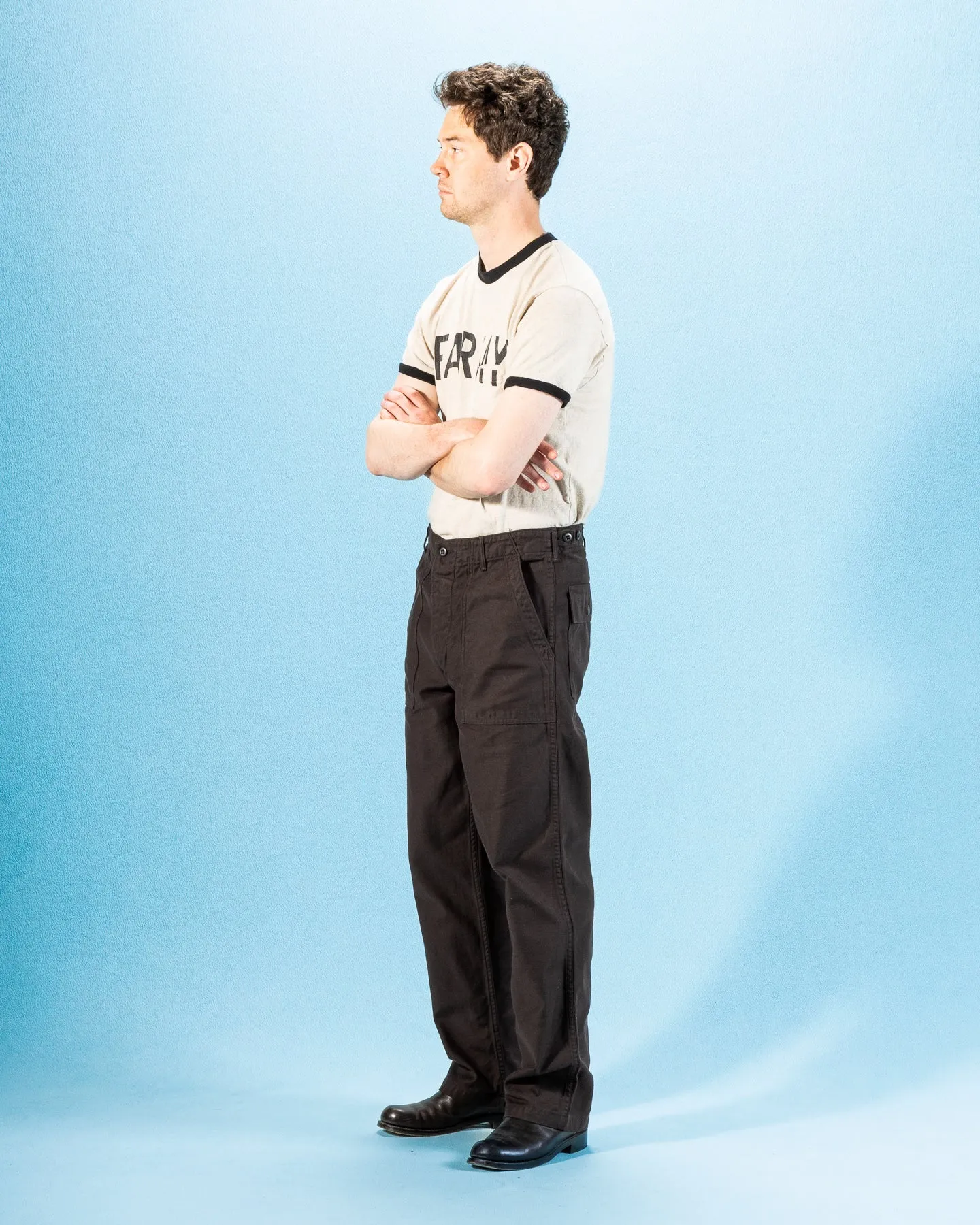 Fatigue Pants - Regular Fit - Black sold by Standard and Strange product image thumbnail 3