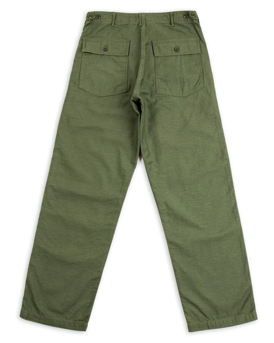 Fatigue Pants - Regular Fit - Olive Reverse Sateen sold by Standard and Strange product image thumbnail 2