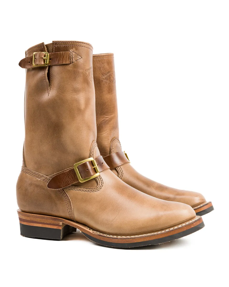 Mister Lou Engineer Boot - Natural CXL sold by Standard and Strange