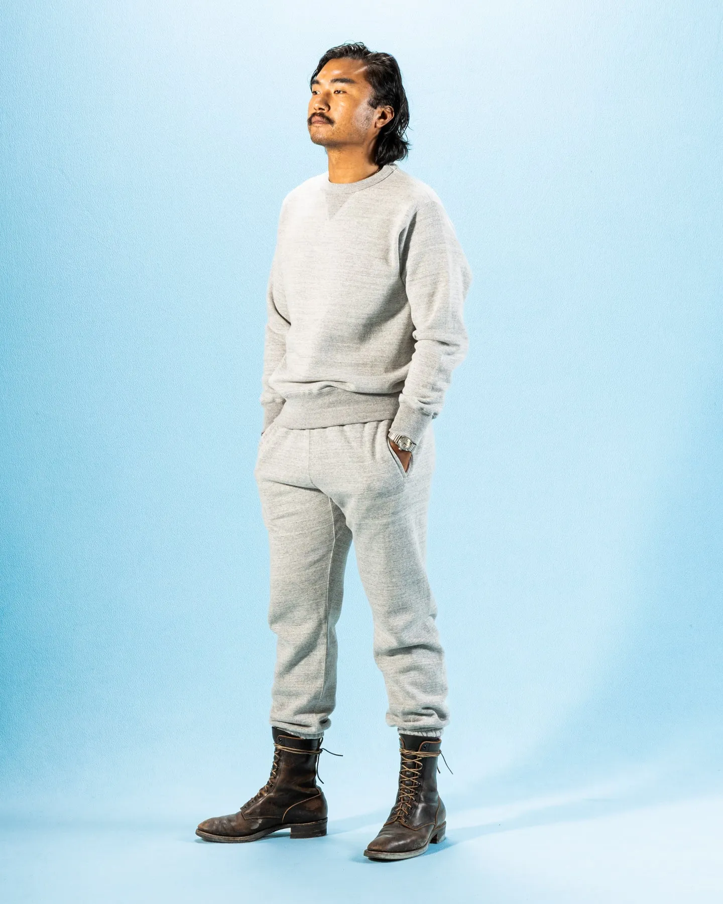 10 oz. Loopwheel Sweatpants - Gray sold by Standard and Strange product image thumbnail 4