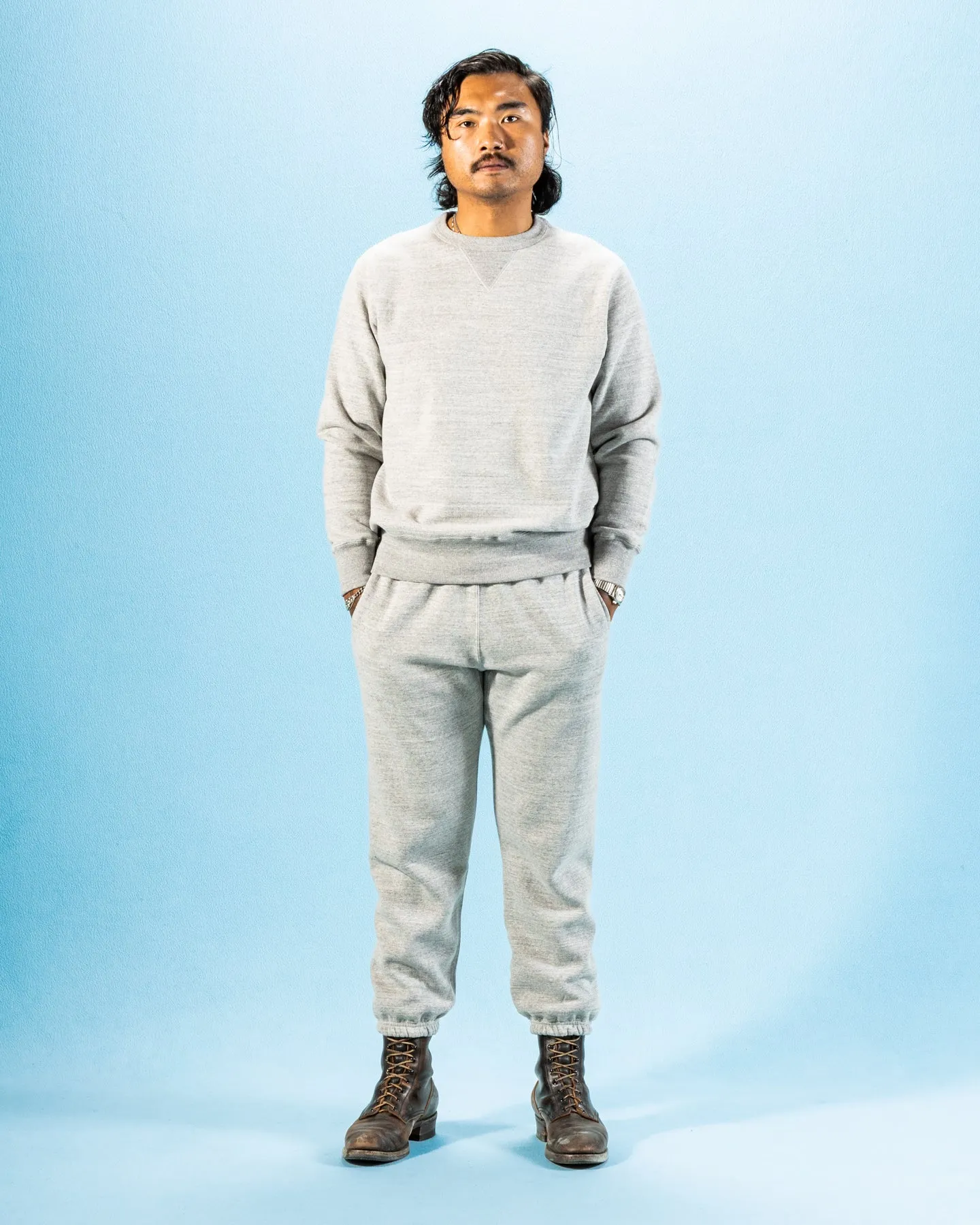 10 oz. Loopwheel Sweatpants - Gray sold by Standard and Strange product image thumbnail 3