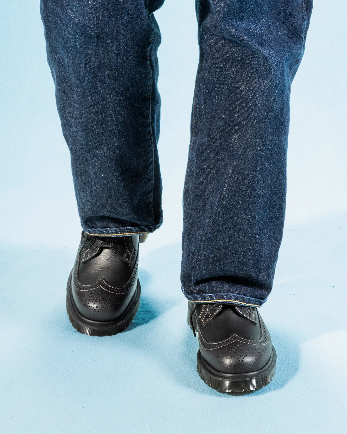 3989 Brogue Shoes - Black Westminster sold by Standard and Strange product image thumbnail 4