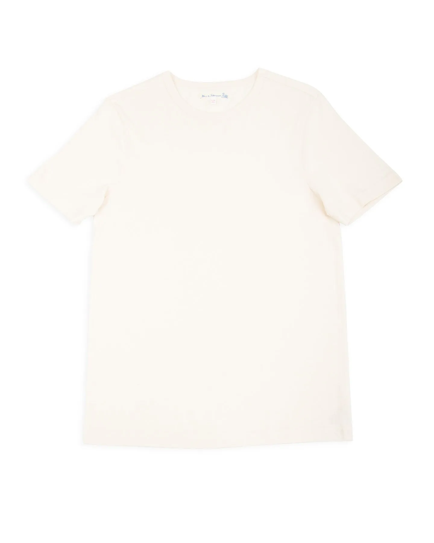 215 Loopwheeled 7.2 oz Tee - Nature sold by Standard and Strange