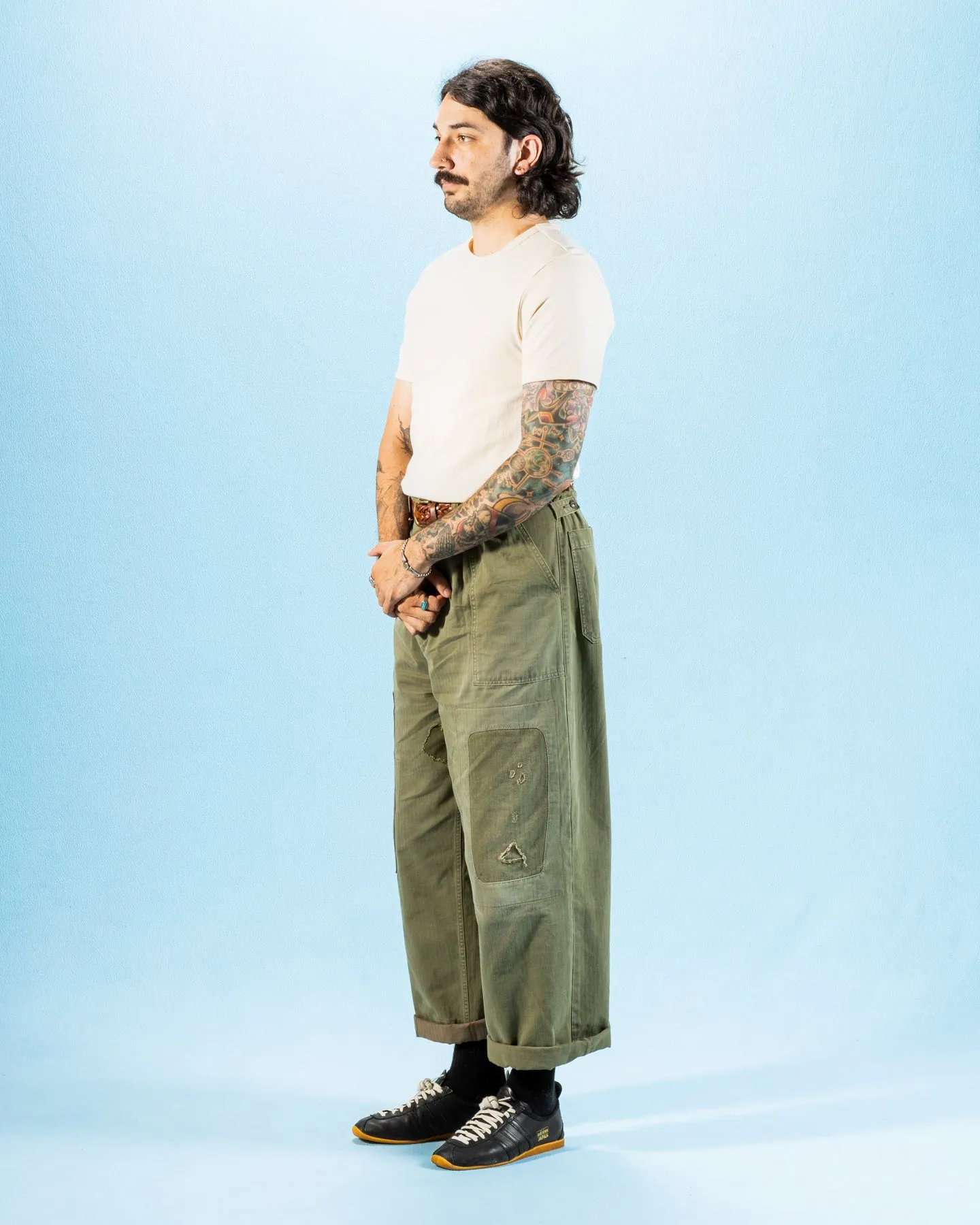 215 Loopwheeled 7.2 oz Tee - Nature sold by Standard and Strange product image thumbnail 4