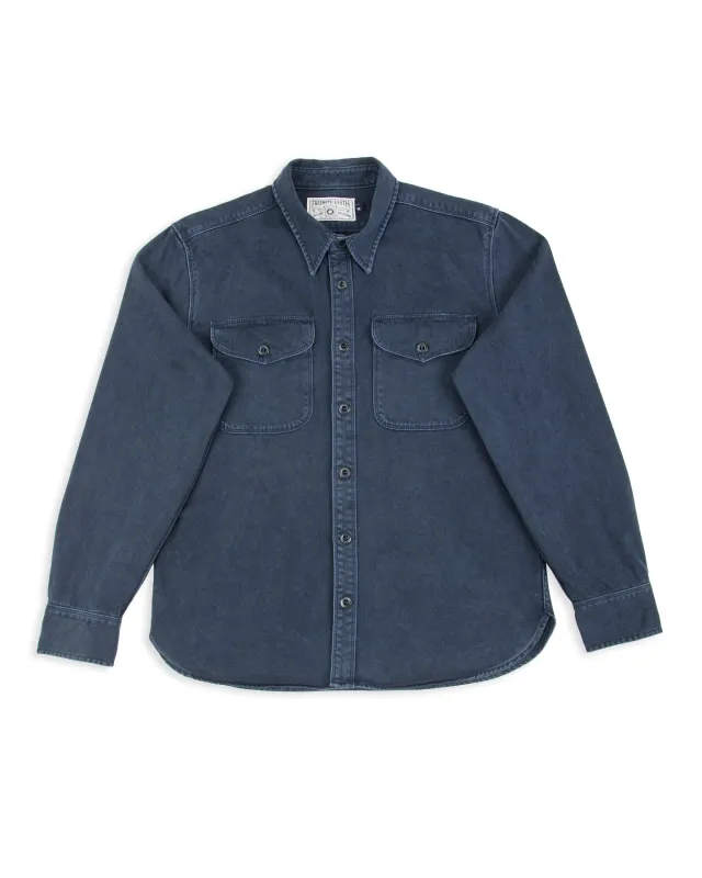 Utility Shirt - Navy sold by Standard and Strange